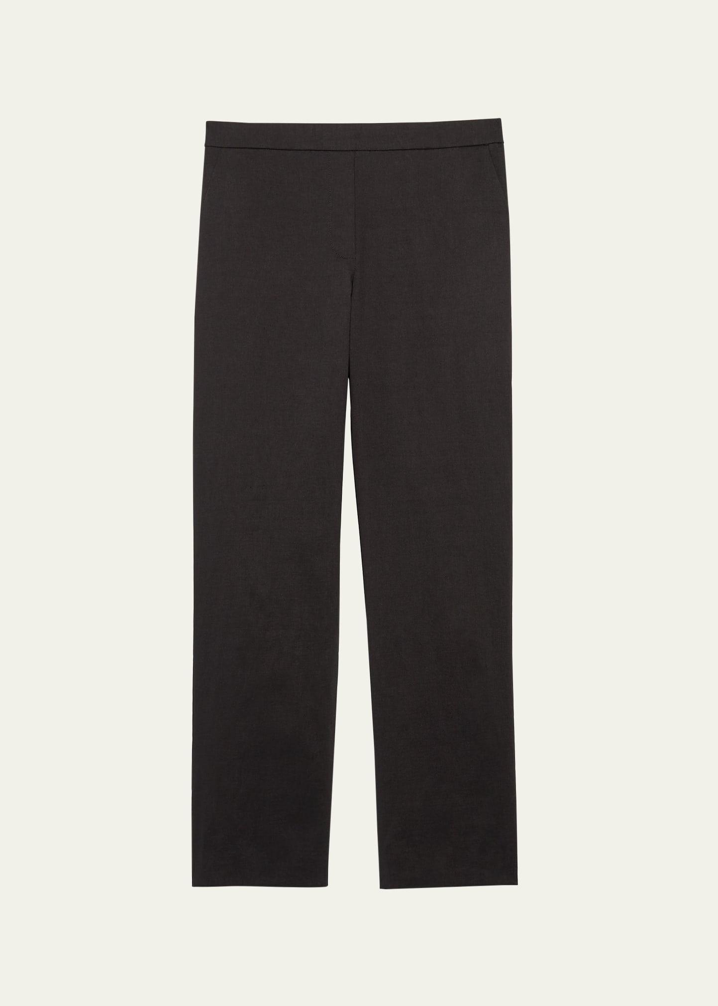 Treeca Good Linen Cropped Pull-On Ankle Pants Product Image