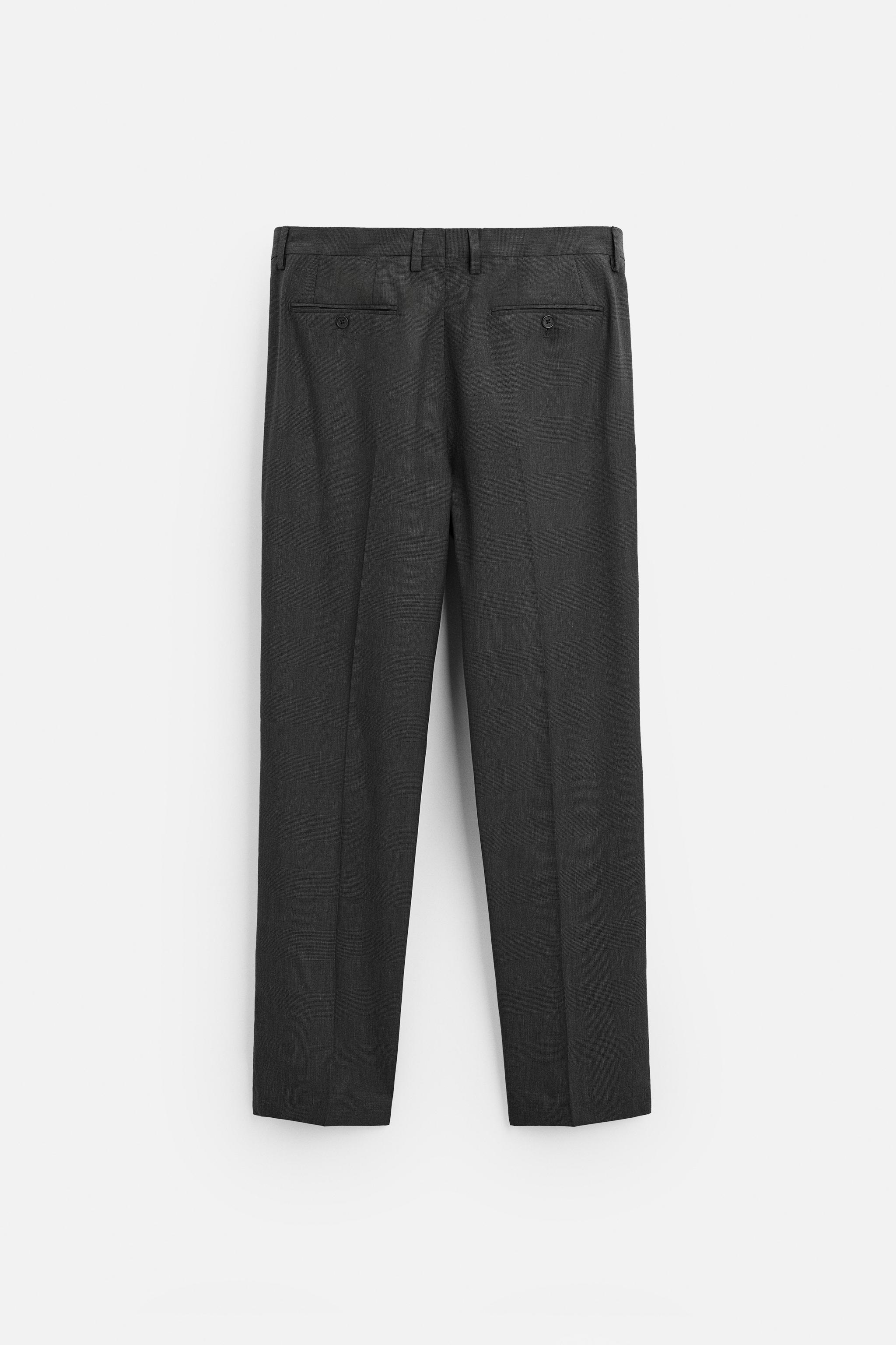 PLAID SUIT PANTS Product Image