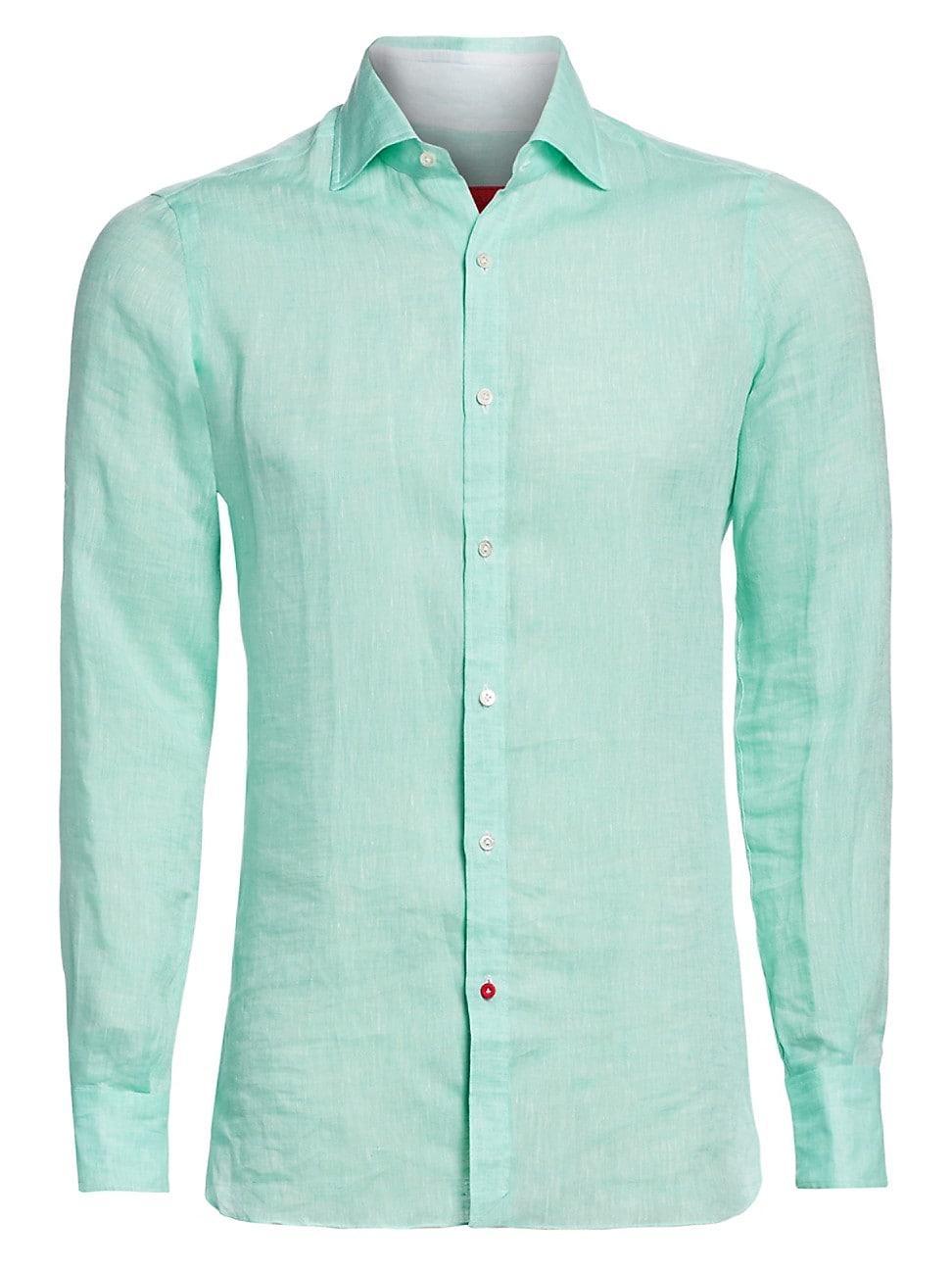 Mens Superlino Linen Button-Up Shirt Product Image