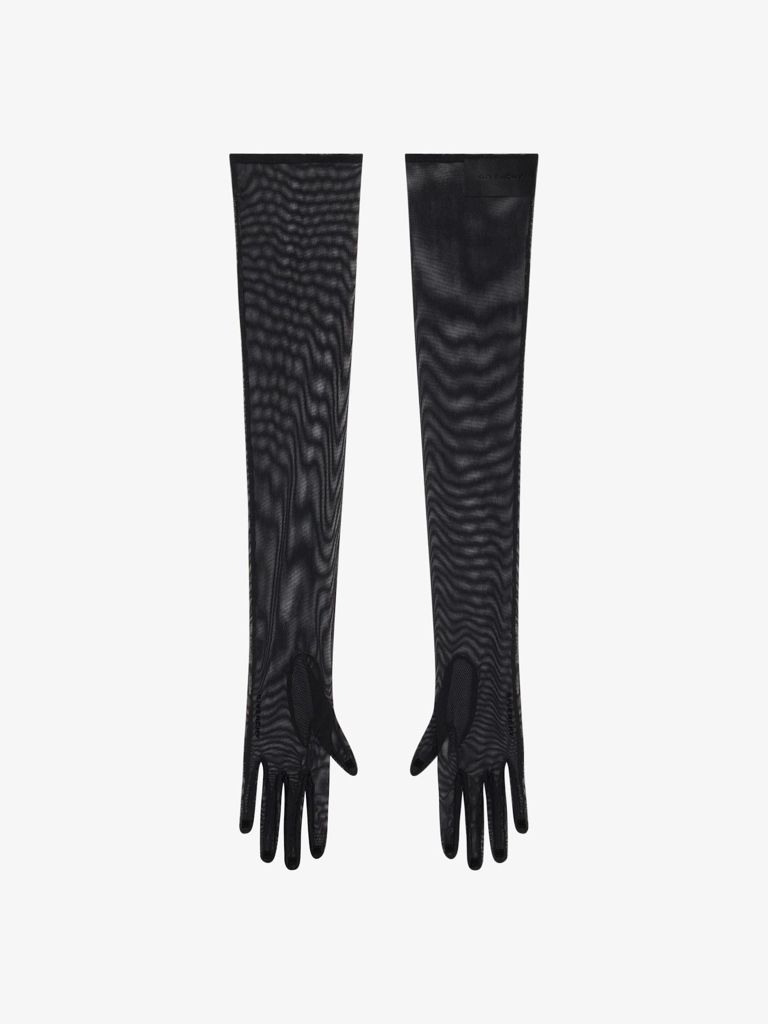 Long gloves in tulle Product Image