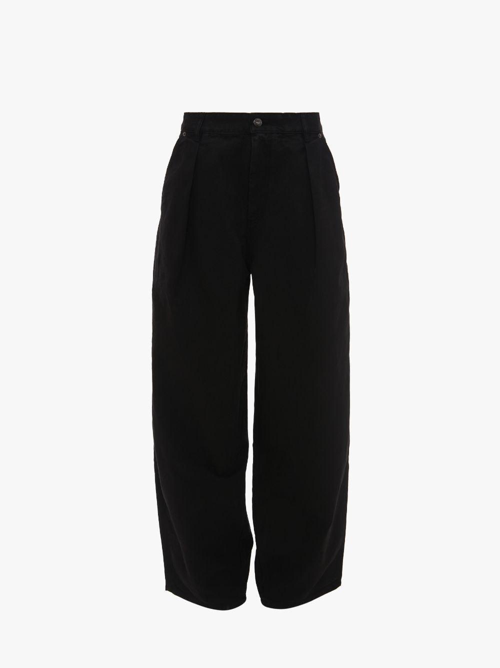 WIDE LEG TROUSERS in black | JW Anderson US  Product Image