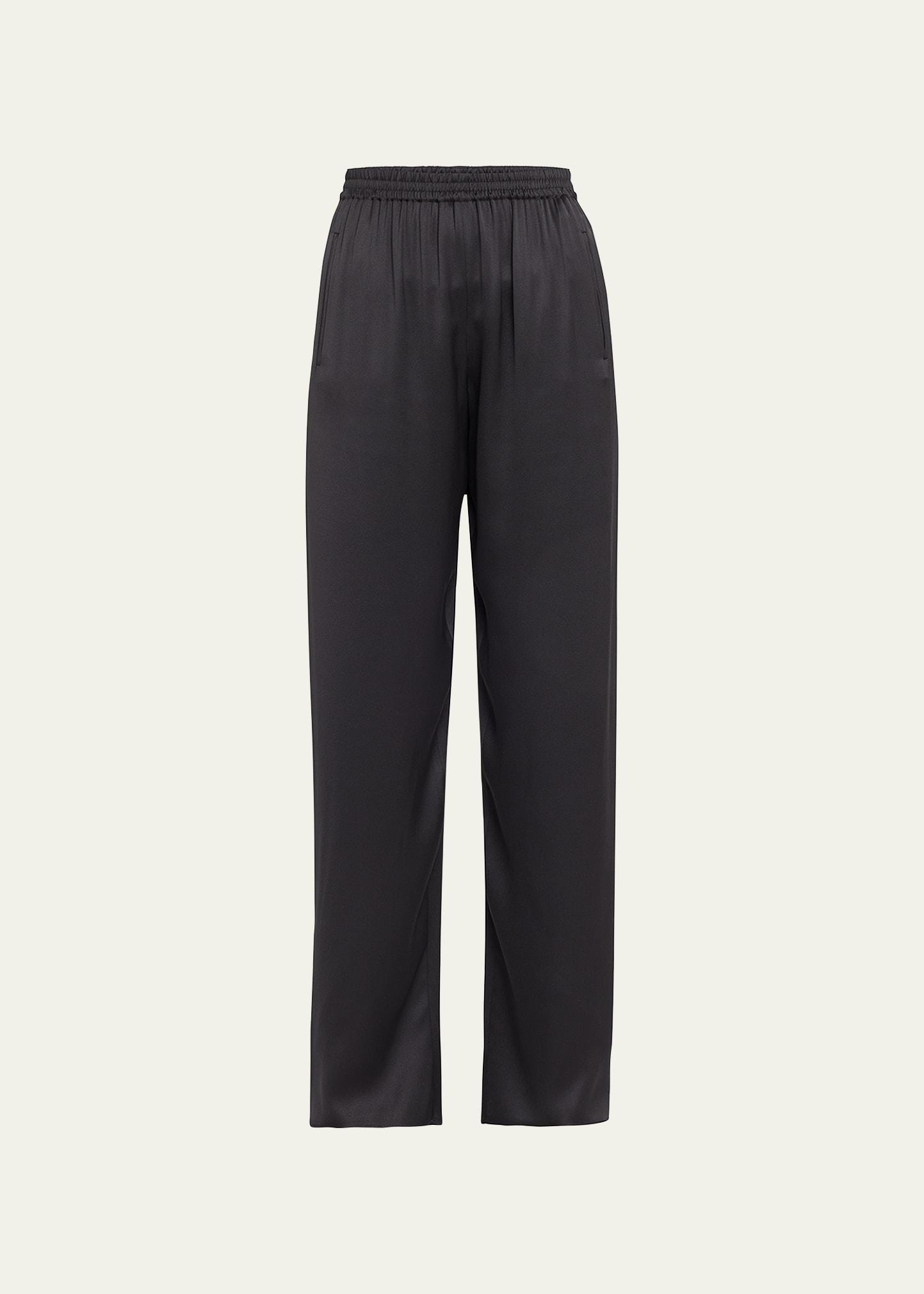 Classic Silk Trousers Product Image