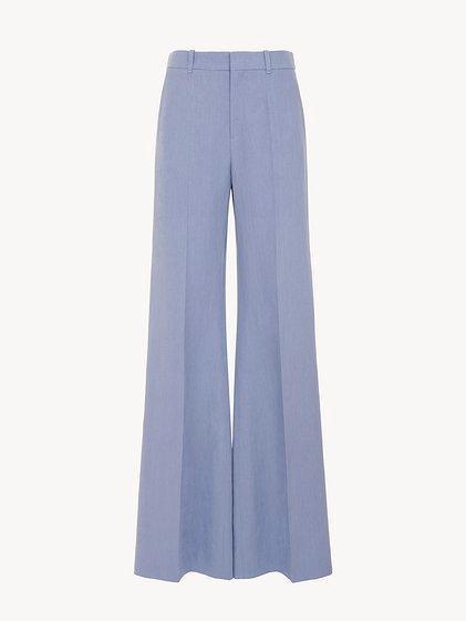 Low-waist flare pants Product Image