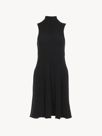 Mock-neck mini dress product image