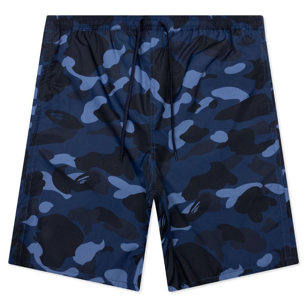 Color Camo Shark Reversible Shorts - Navy Male Product Image