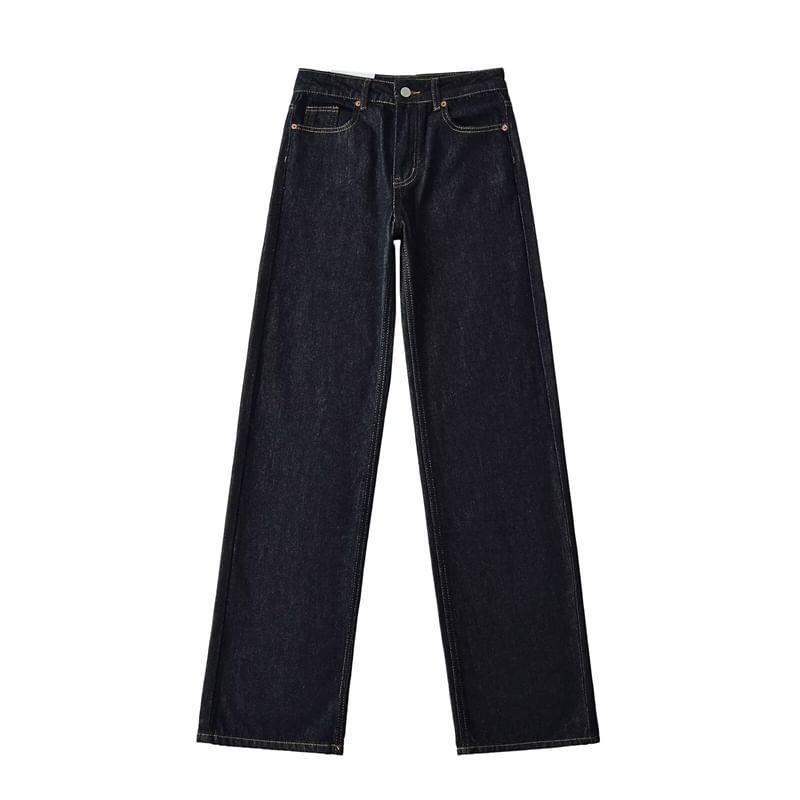 Low Waist Wide Leg Jeans Product Image