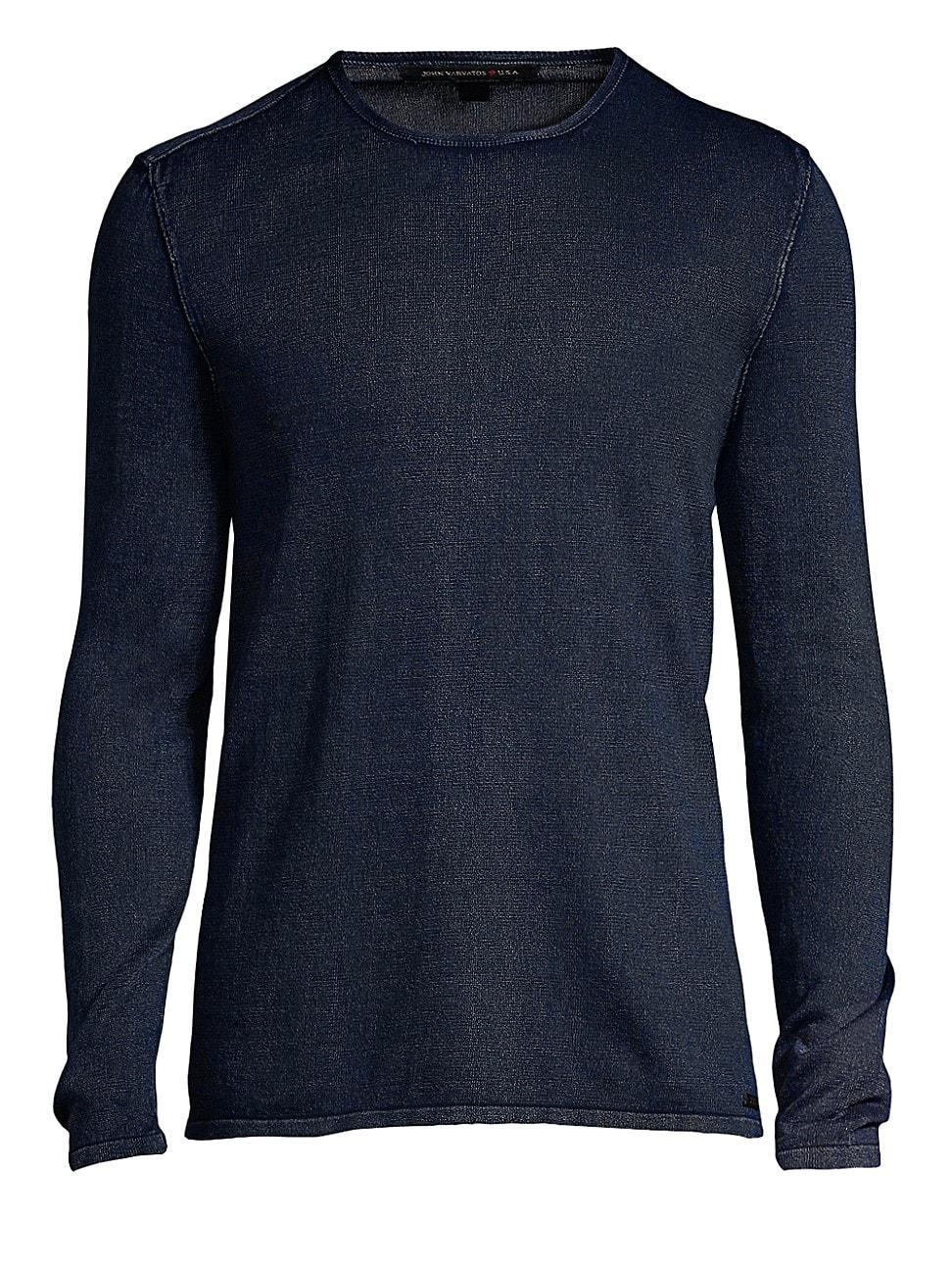 Mens Cotton Crewneck Pullover Product Image