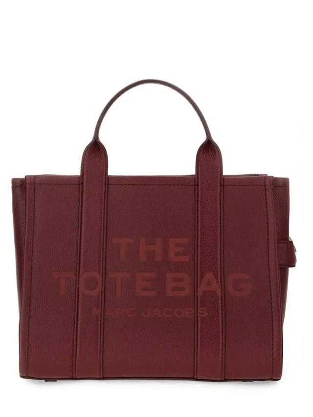 The Tote Medium Bag In Bordeaux Product Image