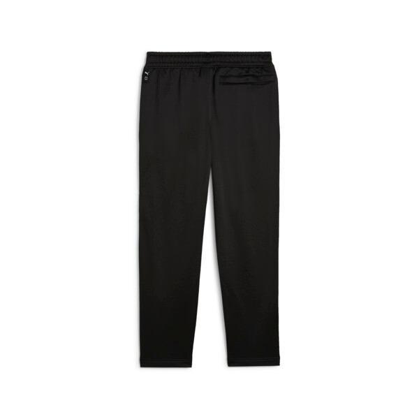 PUMA Scoot x Northern Lights T-73 Men's Pants in Black/Glowing Pink Product Image