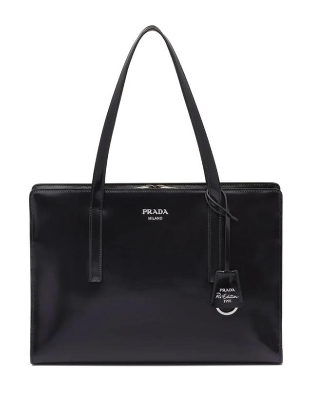 Medium Carolyn Tote Bag In Black Product Image