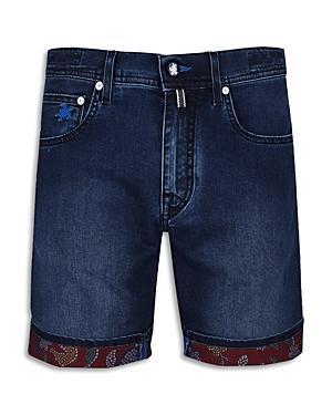 Mens Garonne Stretch Denim Shorts Product Image