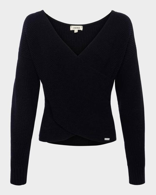 Antonella Surplice Sweater Product Image