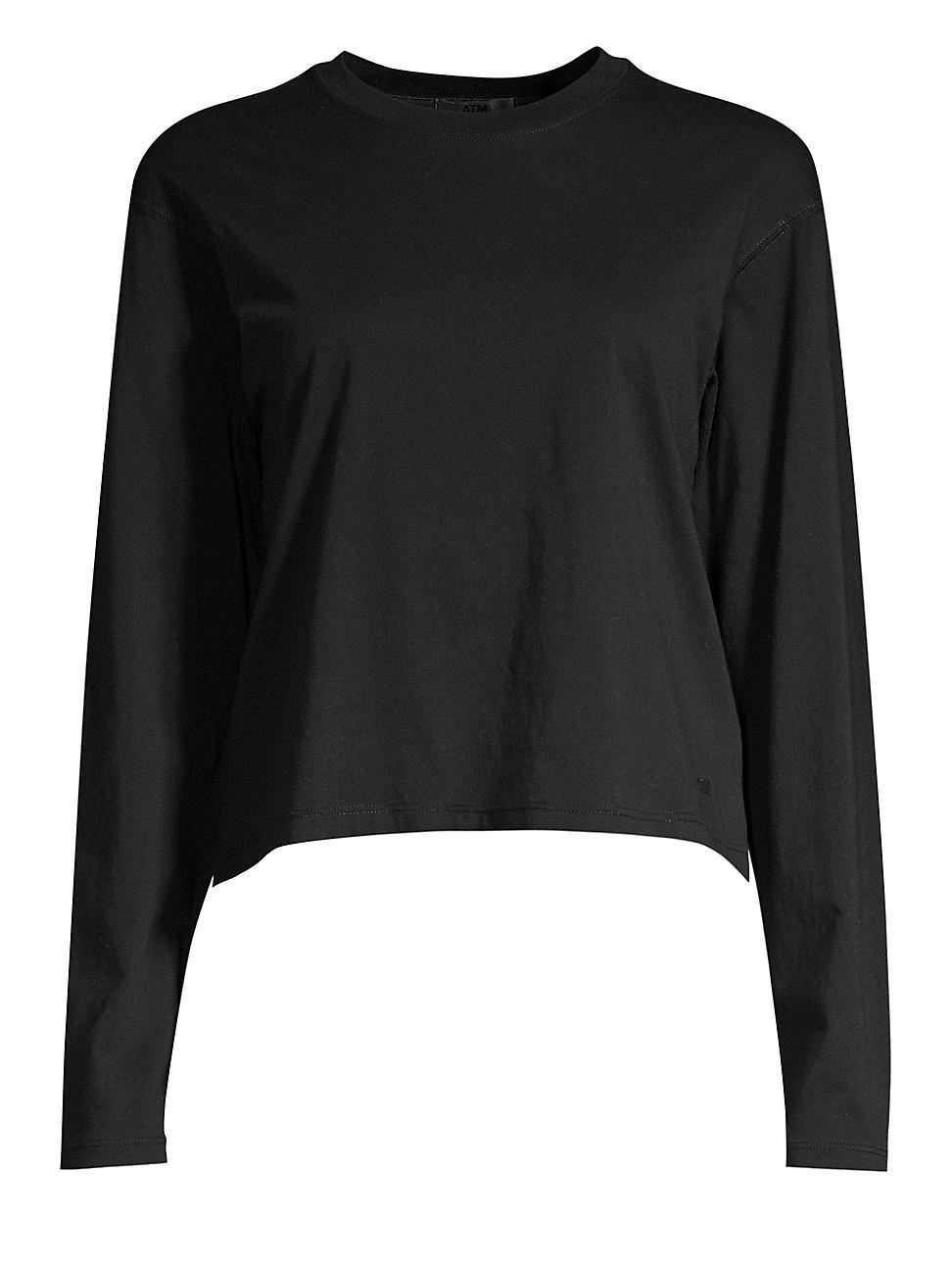 Womens Classic Jersey Long-Sleeve Boy Tee Product Image