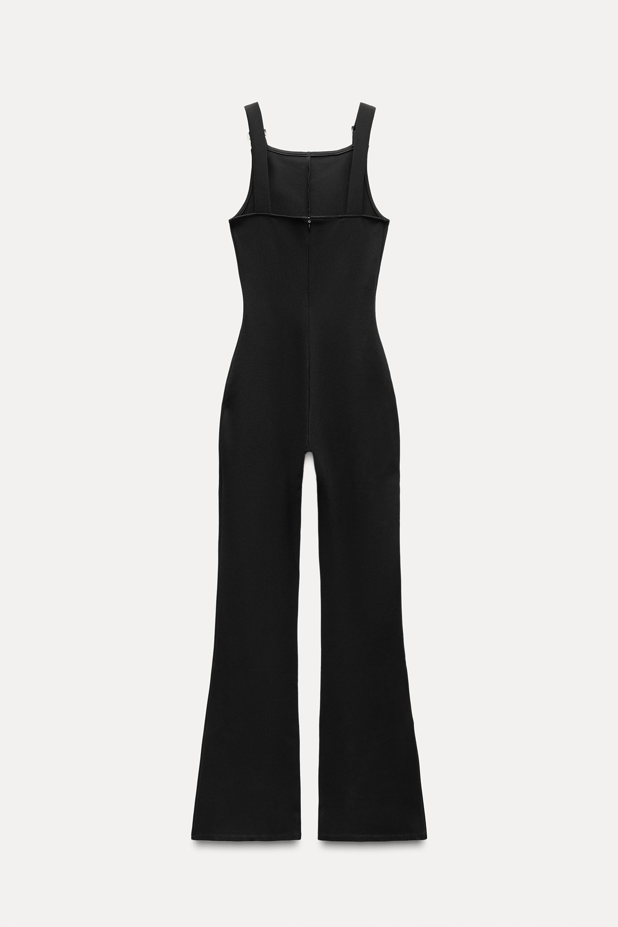 STRAPPY JUMPSUIT WITH BUCKLES Product Image