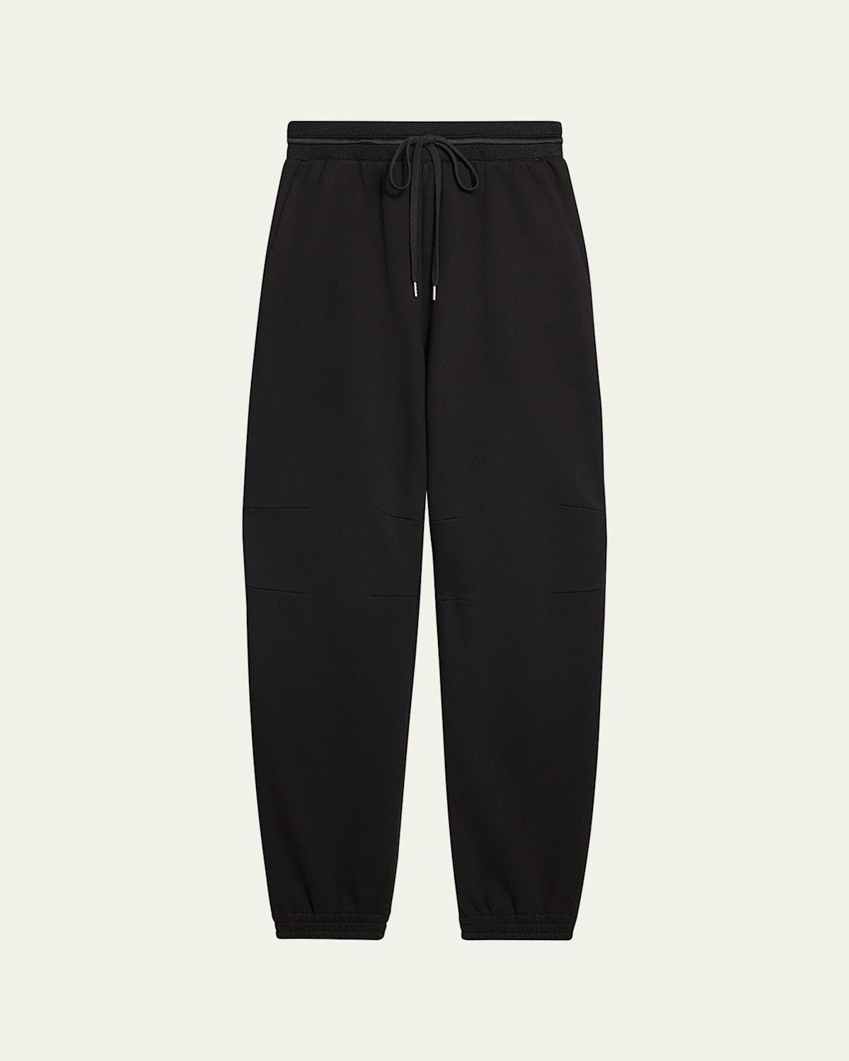 Mens Wool Straight-Leg Trousers Product Image