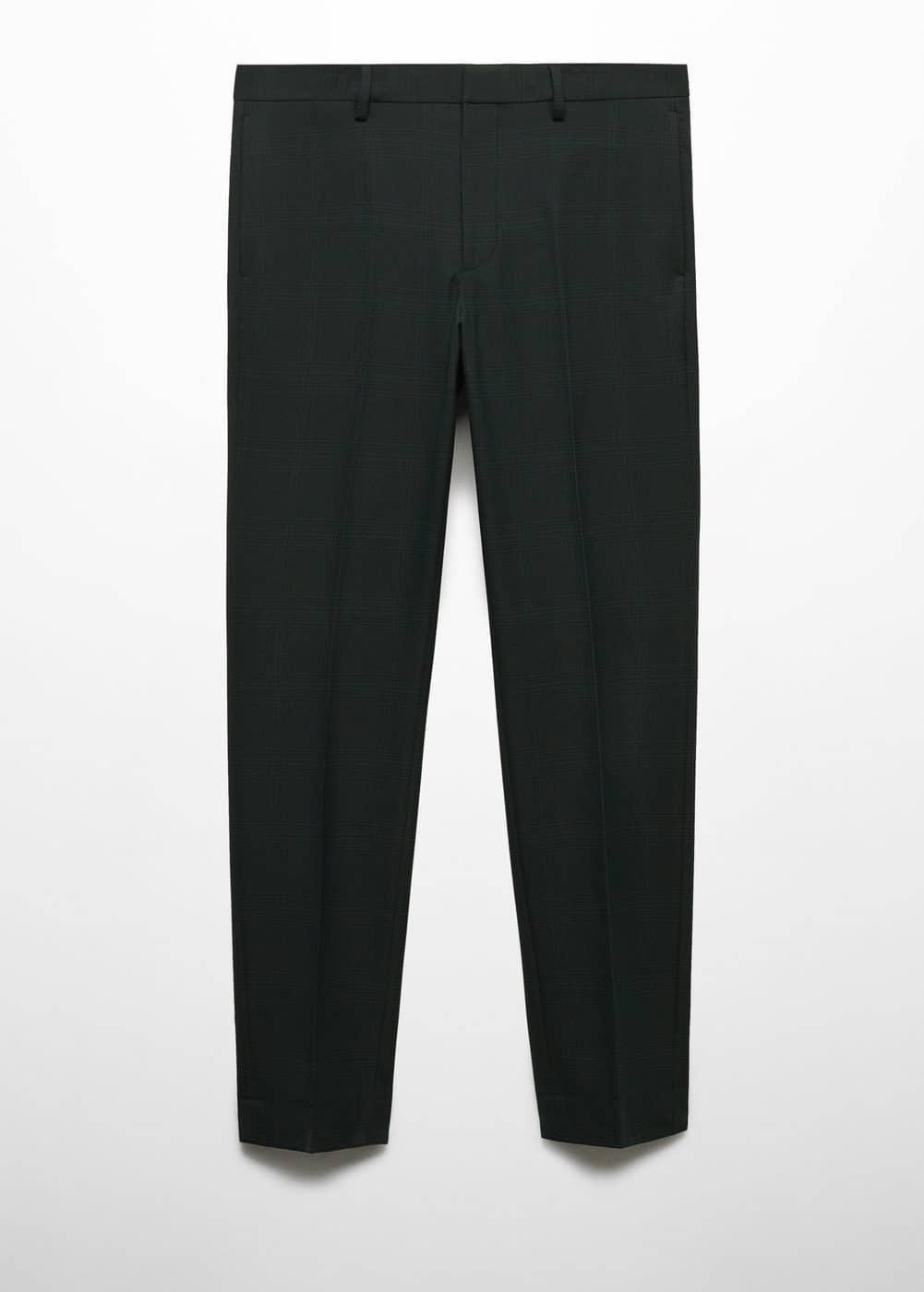 MANGO MAN - Stretch fabric super slim-fit suit pants greenMen Product Image