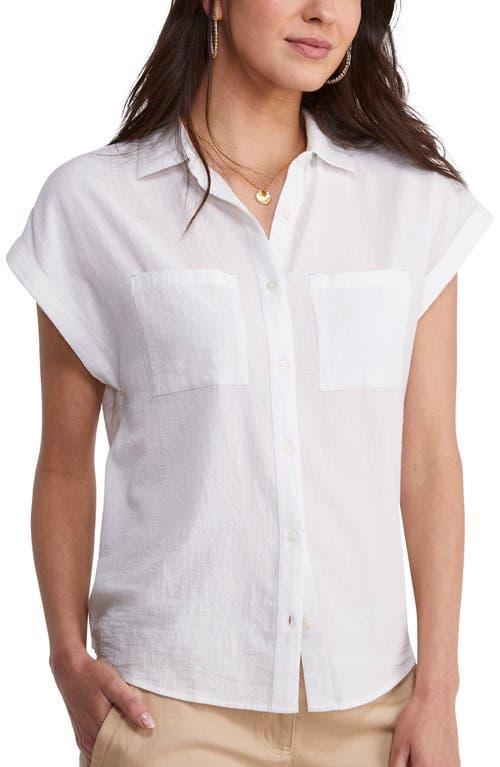 vineyard vines Short Sleeve Cotton Button-Up Shirt Product Image