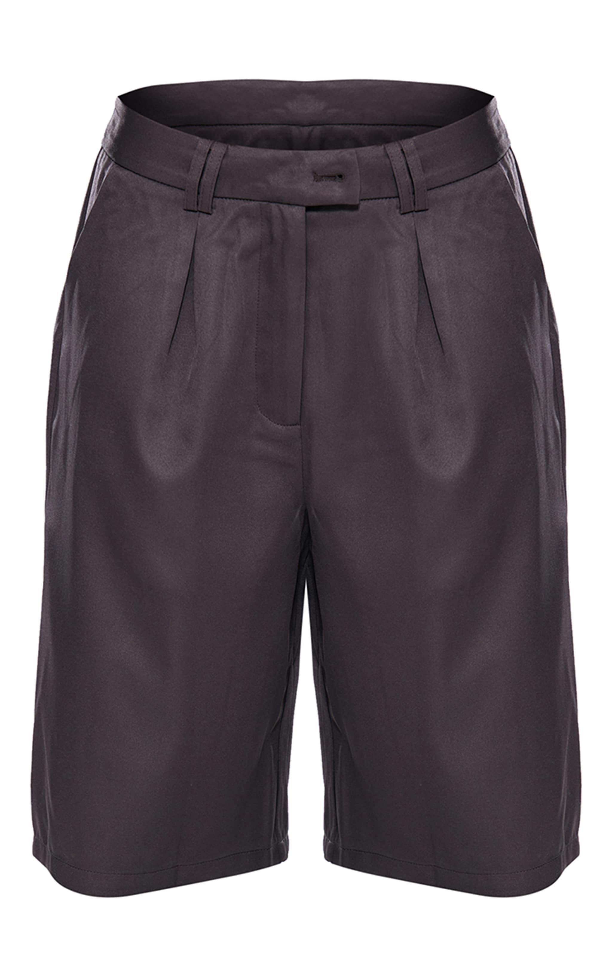 Charcoal Tailored Long Jorts Product Image