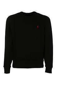 Fleece Crewneck In Polo Black Product Image