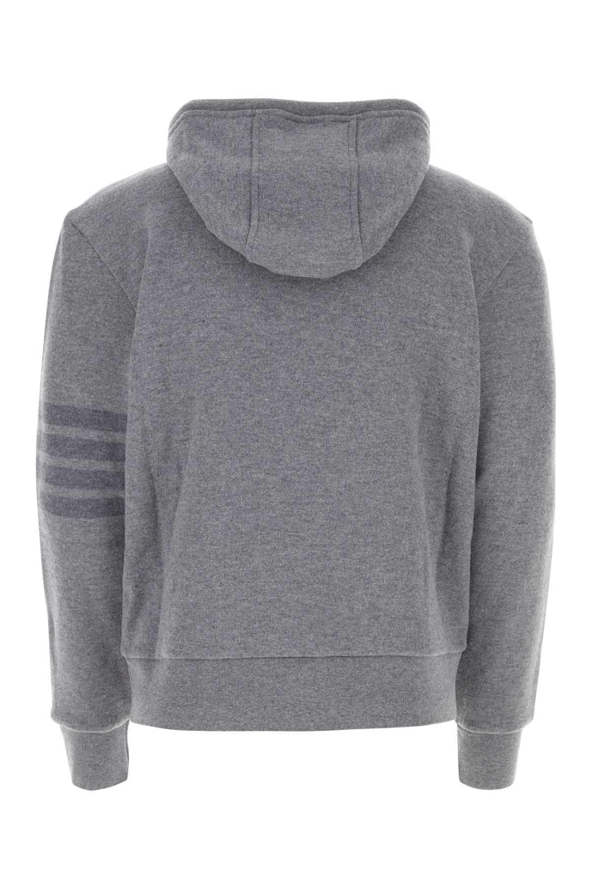 Man Grey Wool Sweatshirt Product Image