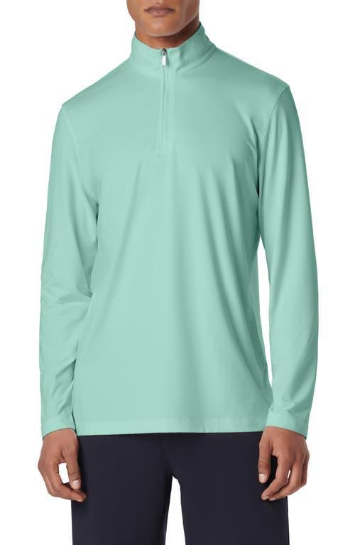 Mens UV50 Performance Quarter-Zip Sweater Product Image