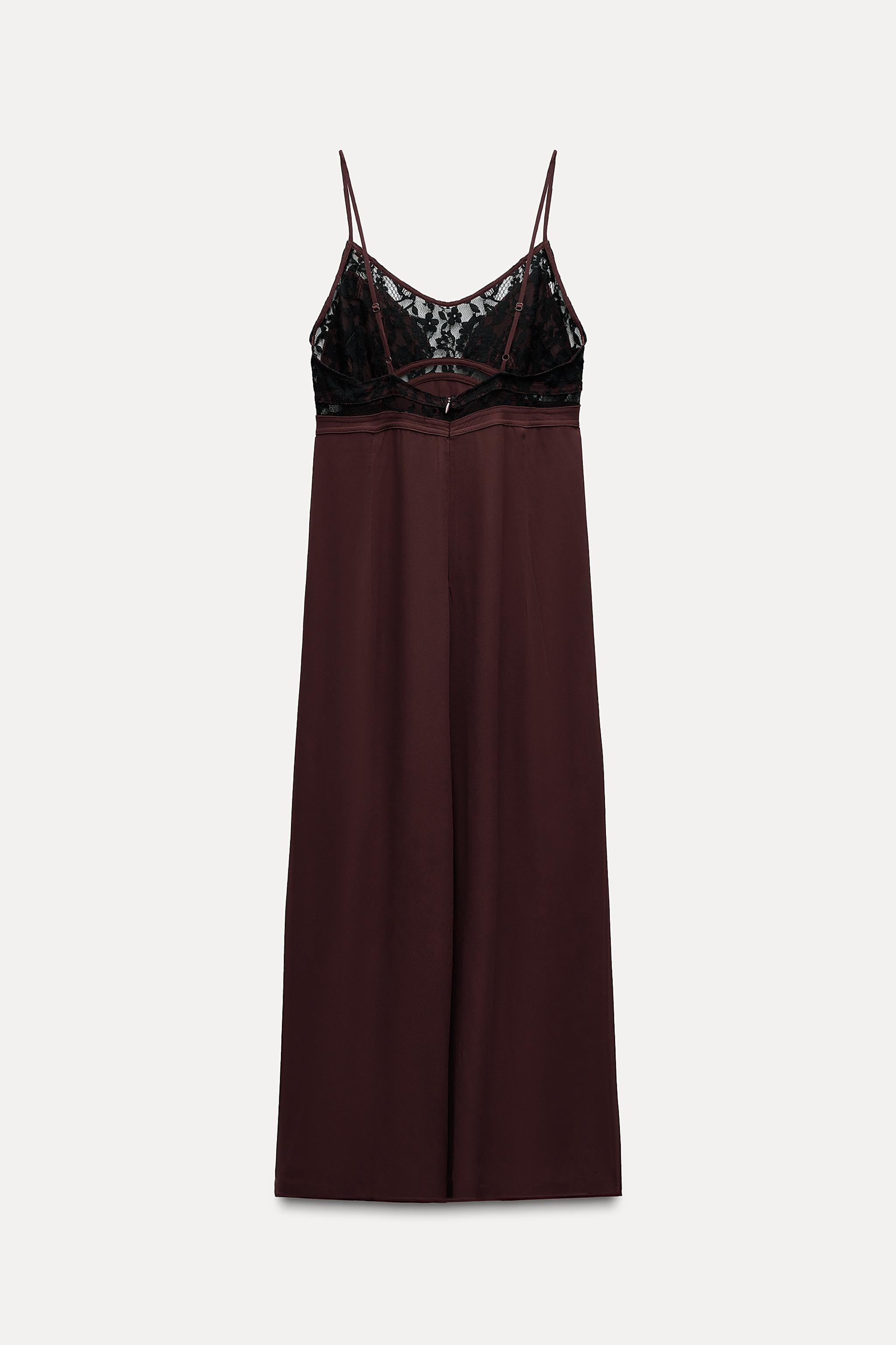 LACE SLIP DRESS ZW COLLECTION Product Image