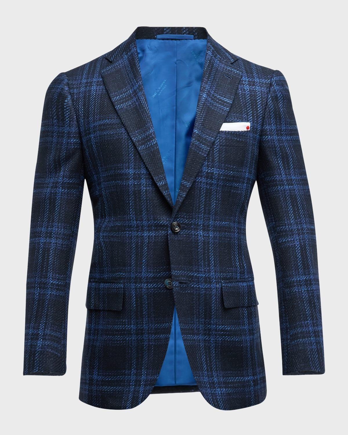 Mens Large Plaid Sport Coat Product Image