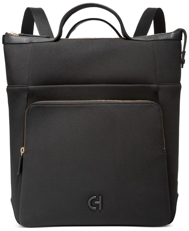 Cole Haan Grand Ambition Neoprene Backpack (Black) Handbags Product Image