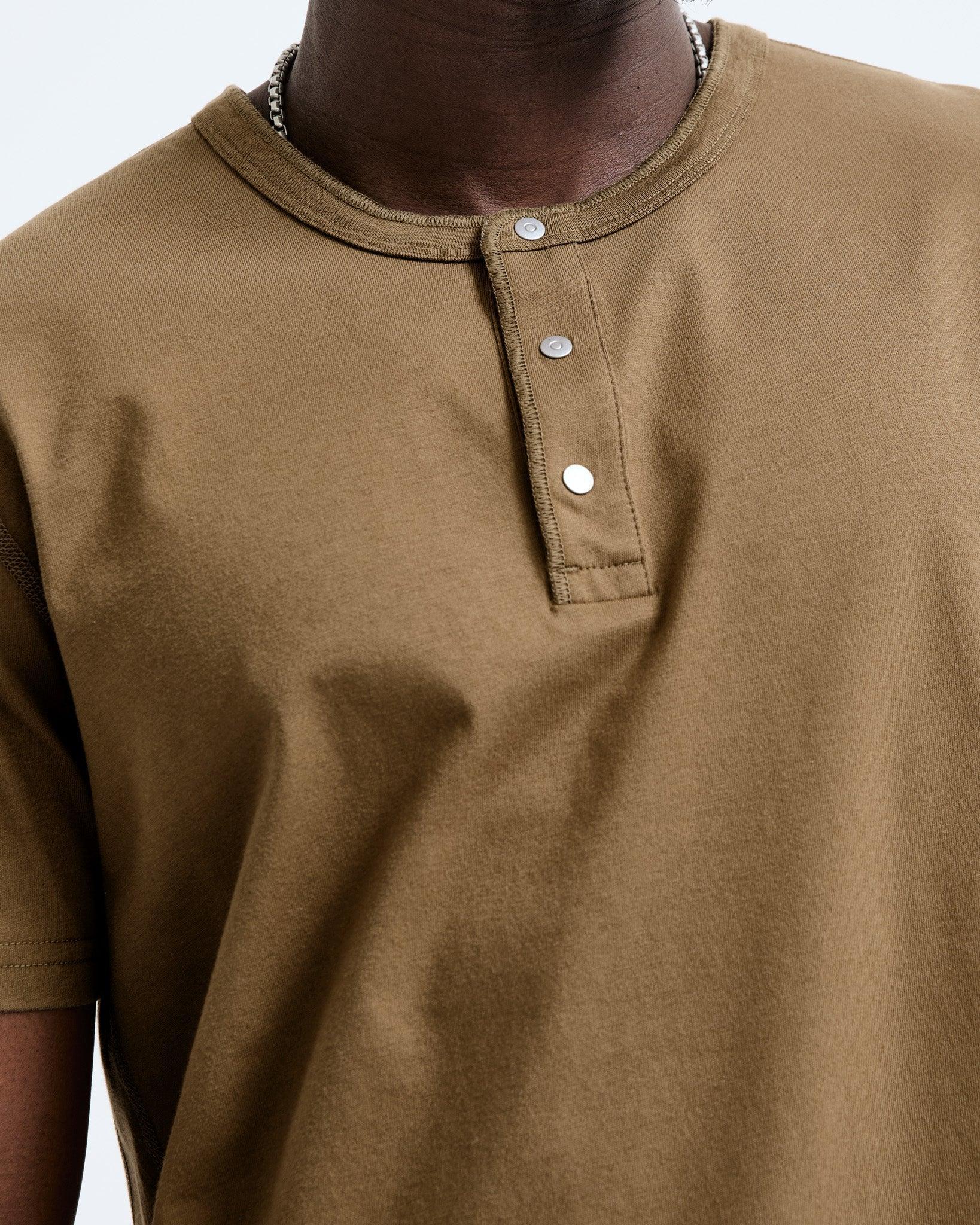 Lightweight Jersey Henley Male Product Image