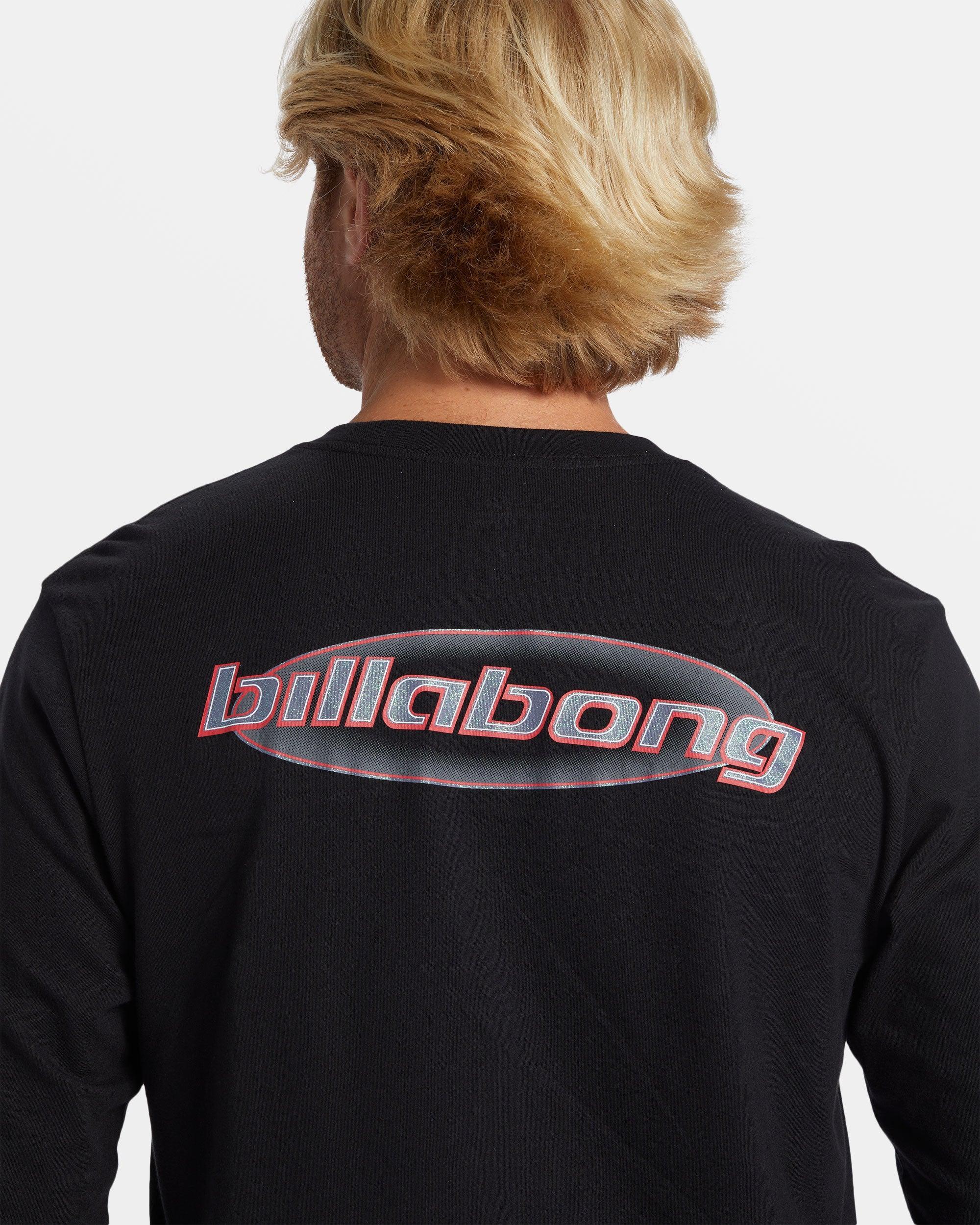 Walled Long Sleeve T-shirt - Black Male Product Image