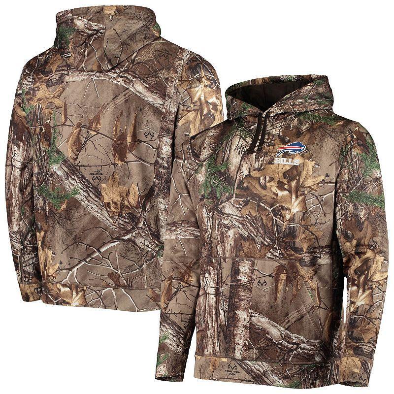 Mens Dunbrooke Realtree Camo Buffalo Bills Circle Champion Tech Fleece Pullover Hoodie Product Image