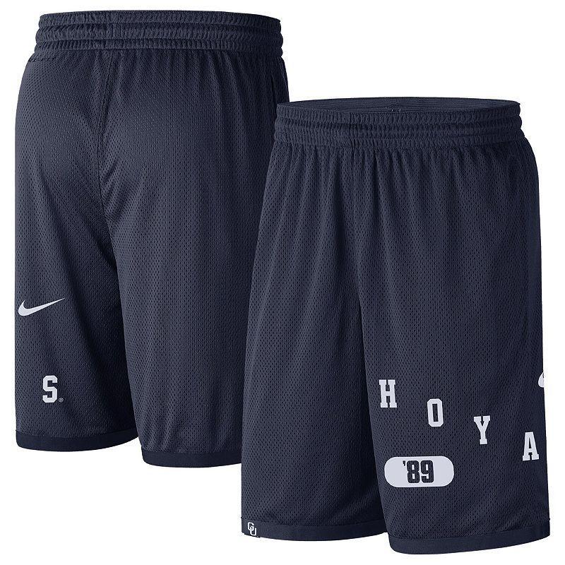 Mens Nike Navy Georgetown Hoyas Wordmark Performance Shorts Grg Blue Product Image