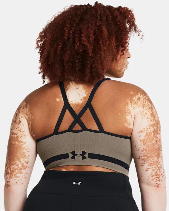 Women's UA Seamless Low Long Sports Bra Product Image