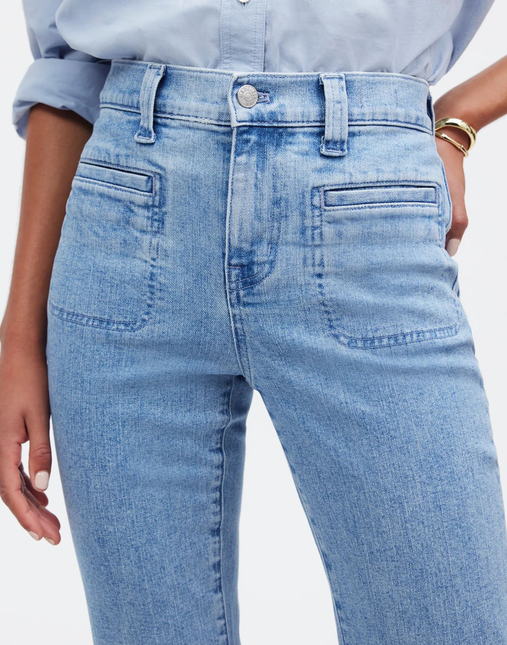 Kick Out Crop Jeans in Penman Wash: Patch Pocket Edition Product Image