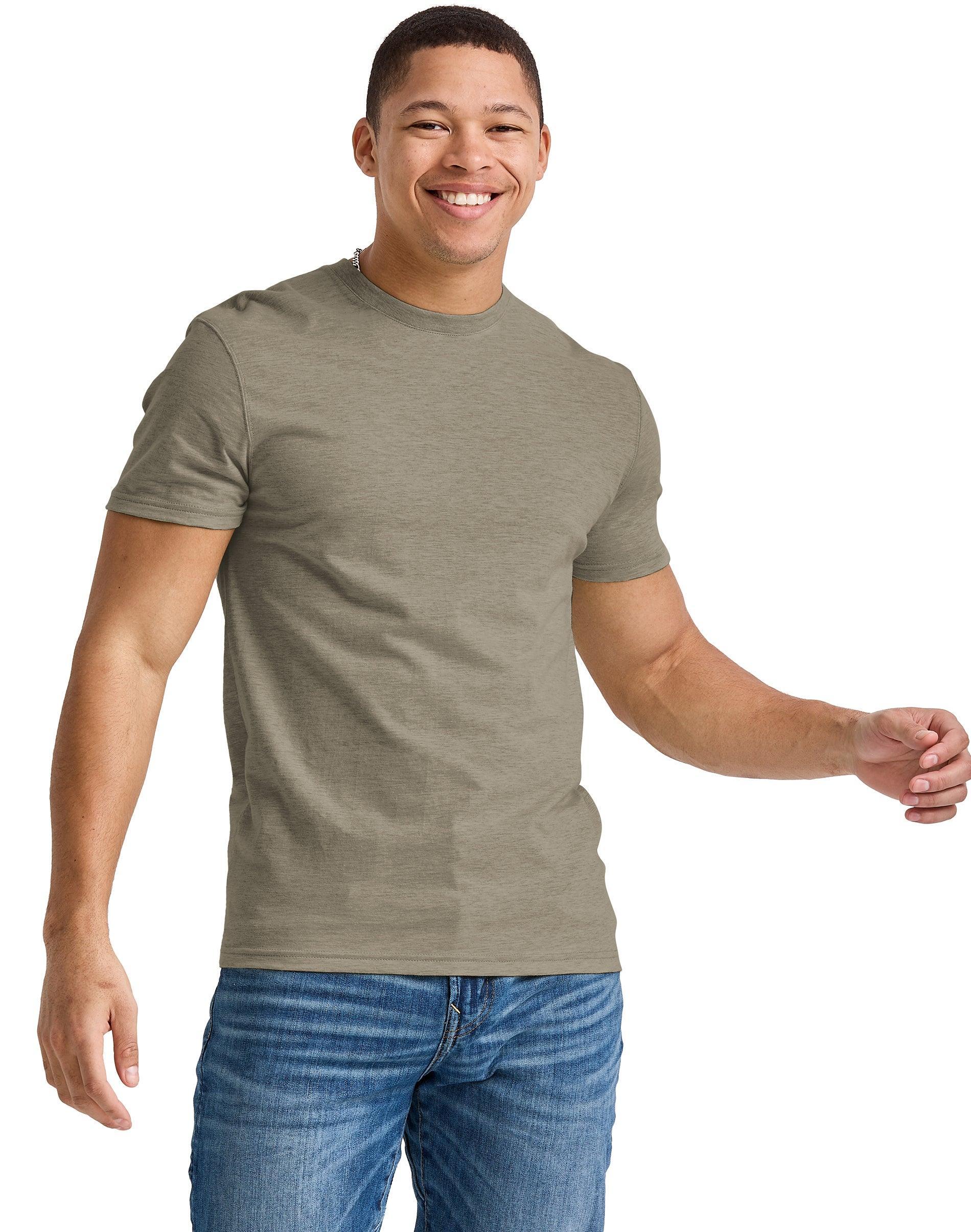 Mens Hanes Originals Tri-Blend Jersey Tee Product Image