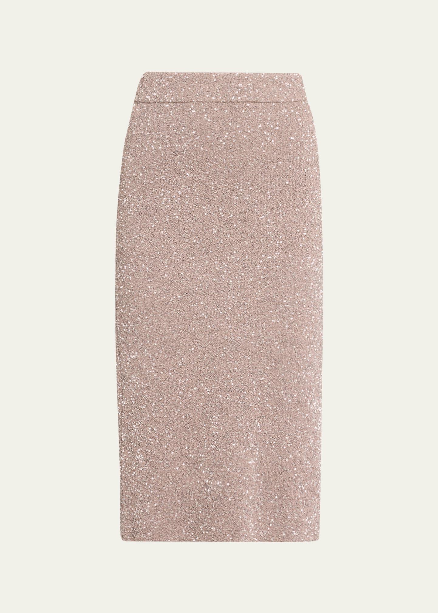 Carlson Sparkle Midi Skirt Product Image