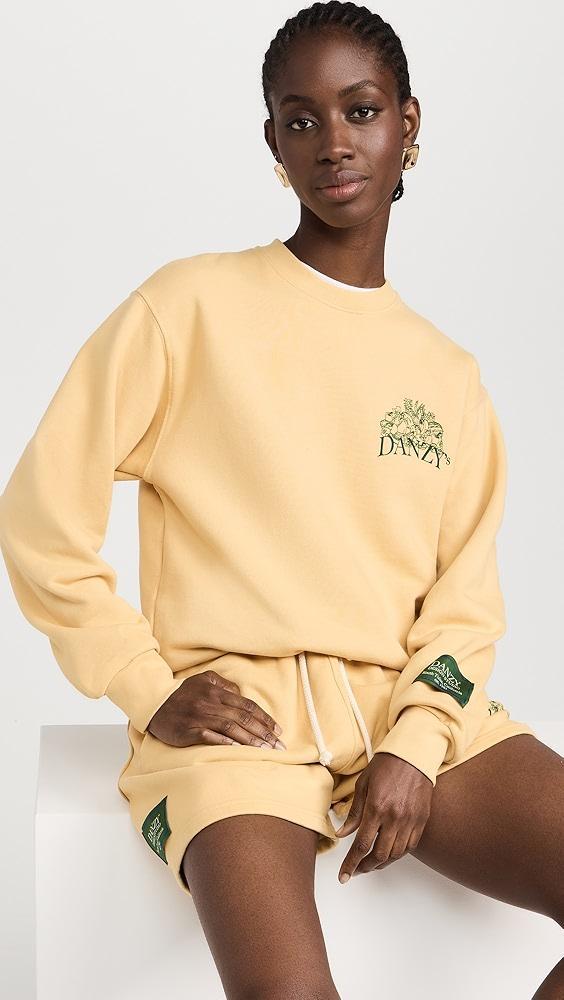 DANZY Graphic Crew Sweatshirt | Shopbop Product Image