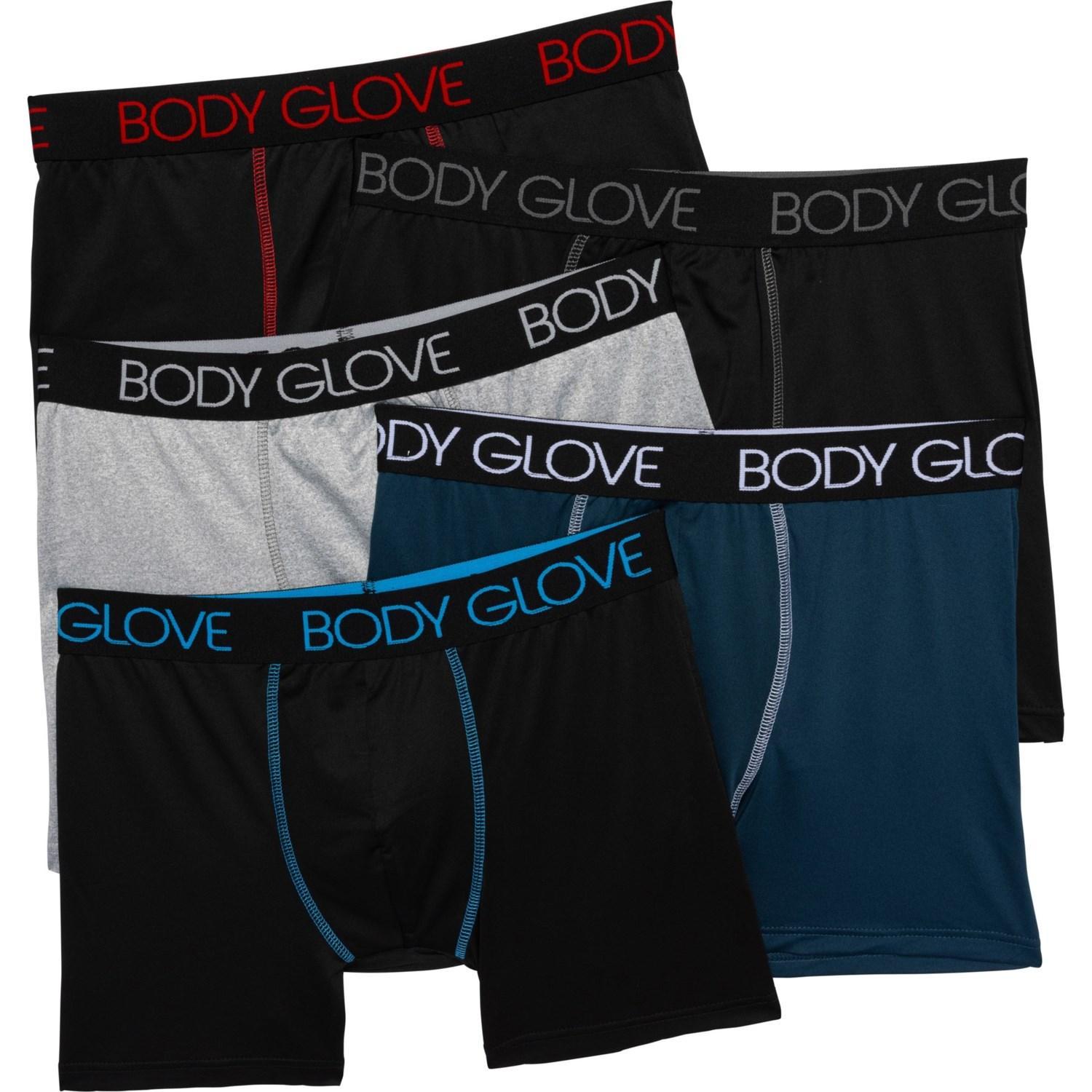 Body Glove Sport-Performance Boxer Briefs - 5-Pack Product Image