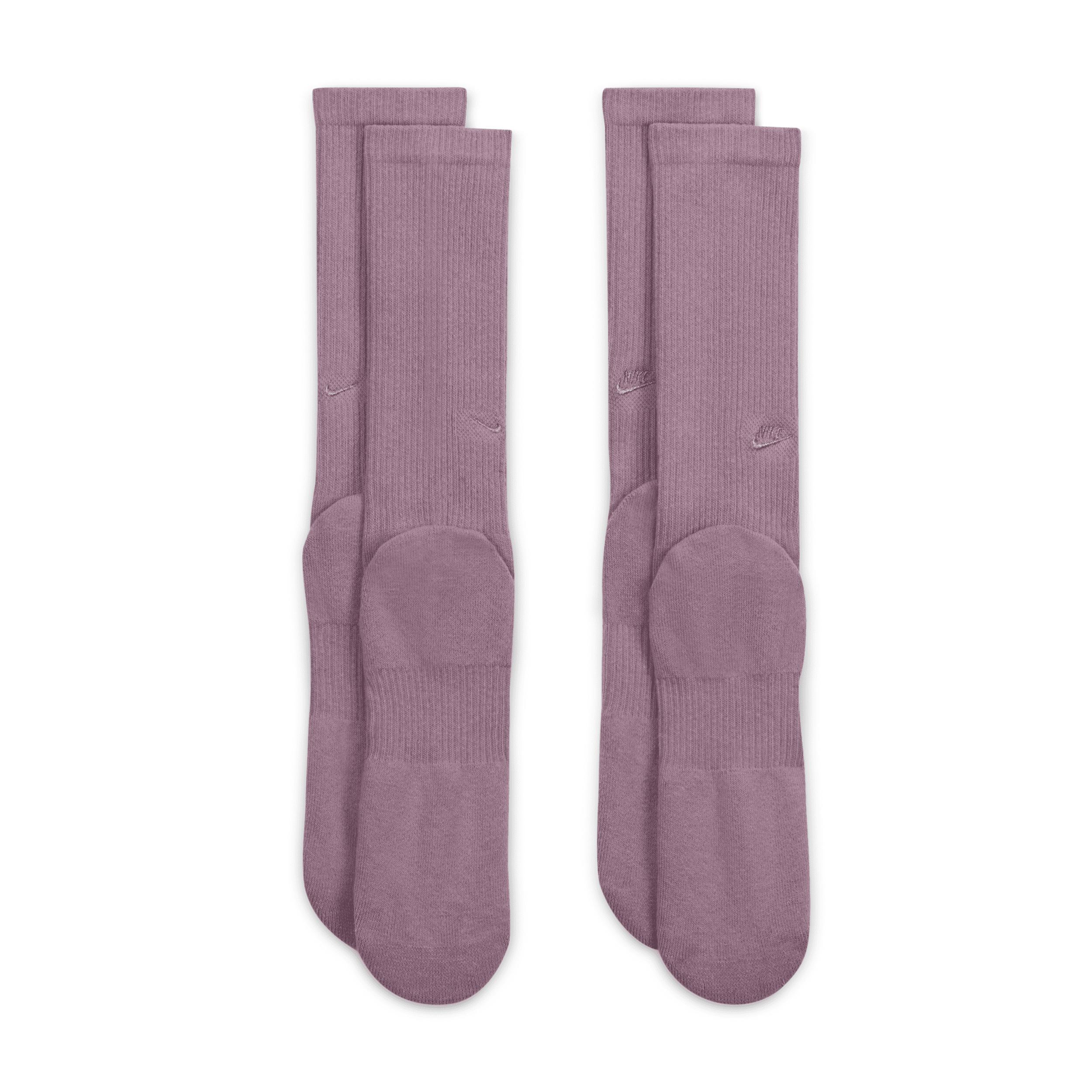 Nike Unisex Everyday Cushioned Crew Socks (2 Pairs) Product Image