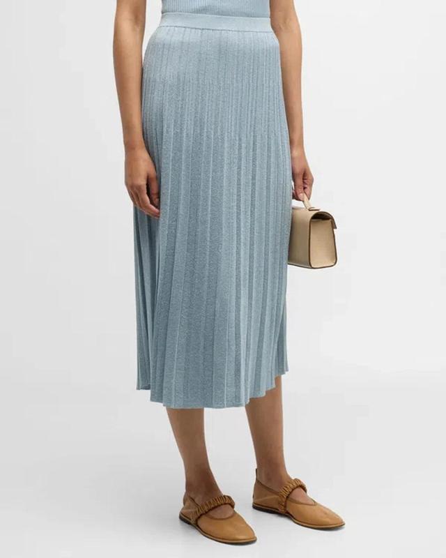 ZIMMERMANN Waverly Rib Midi Skirt In Multicolor Product Image