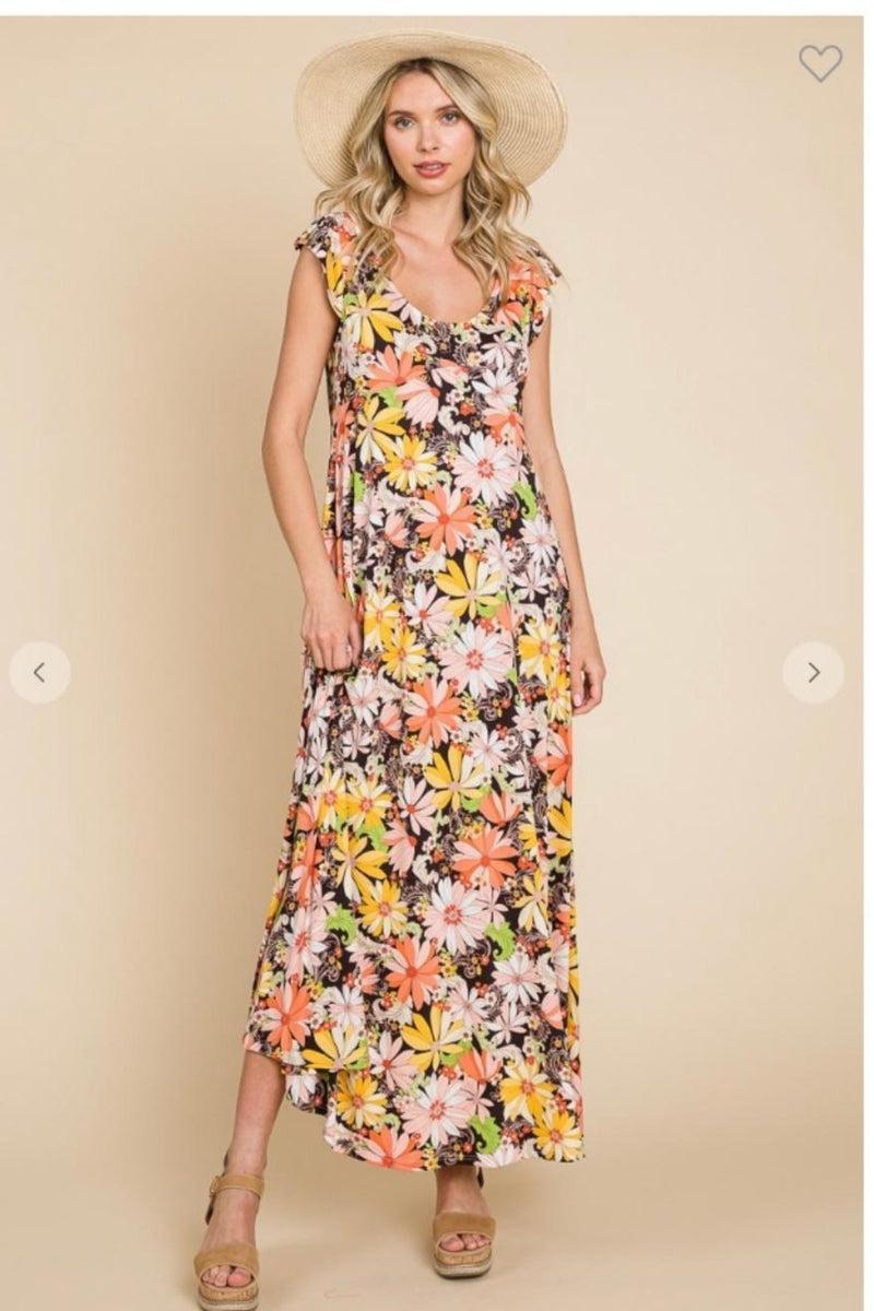 Maxi Dress, Scoop Neck product image