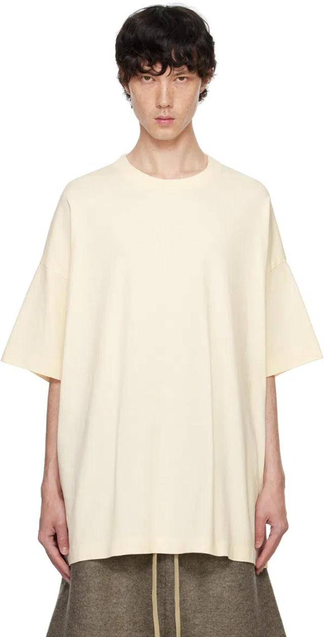 FEAR OF GOD Off-white Heavy Cotton T-shirt In Cream Product Image