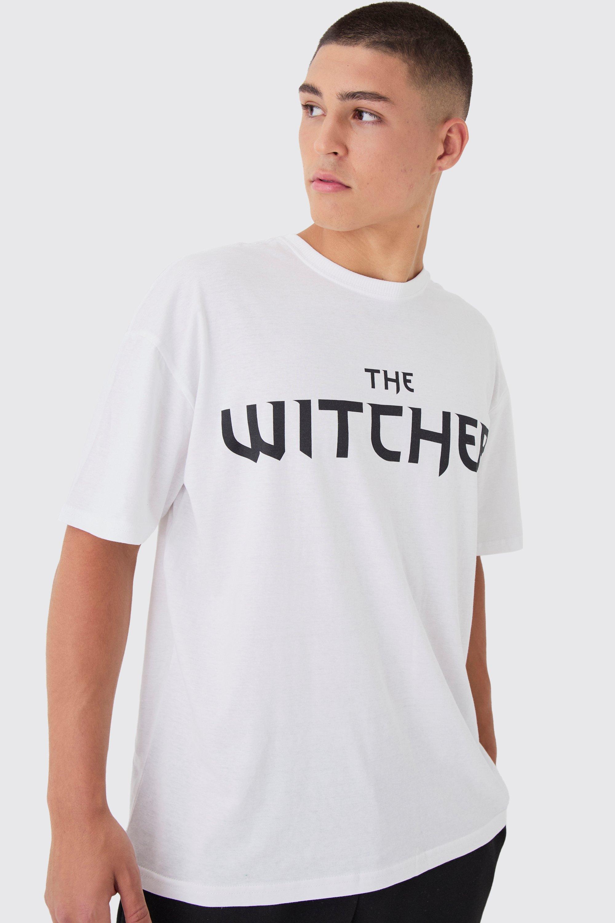 Loose The Witcher Gaming License Print T-Shirt | boohooMAN USA Product Image