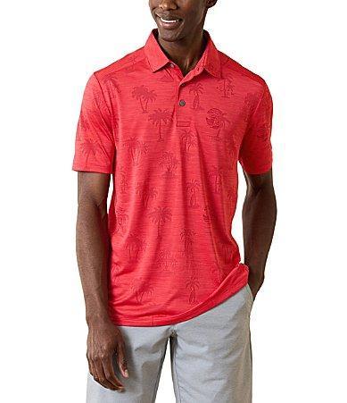 Tommy Bahama IslandZone Palm Coast Palmera Short Sleeve Polo Shirt Product Image