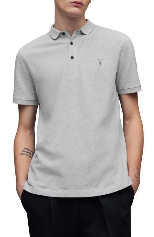 AllSaints Reform Short Sleeve Polo Men's Clothing Product Image