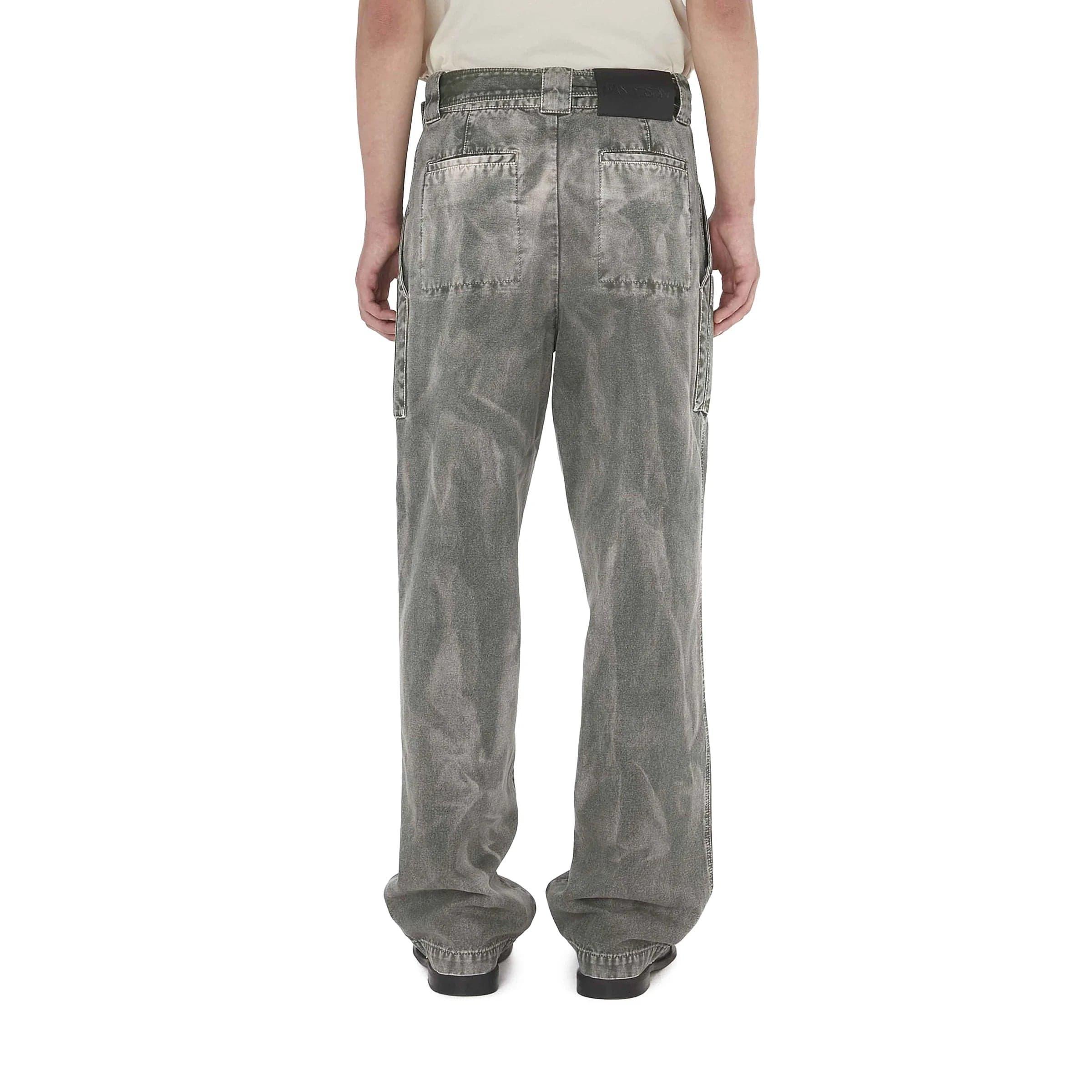 WIDE LEG CARGO TROUSERS Male Product Image