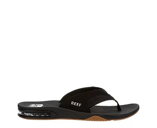 Reef Mens Fanning Thong Sandals with Bottle Opener Product Image