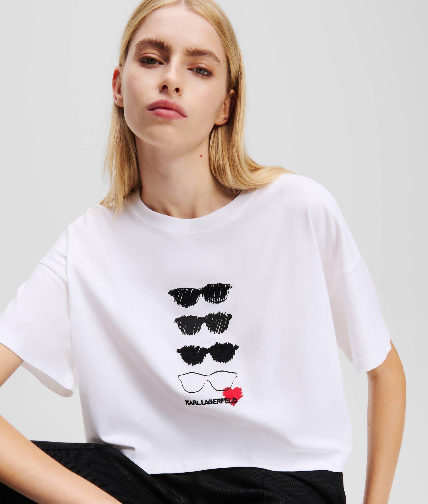 SUNGLASSES BOXY T-SHIRT Product Image