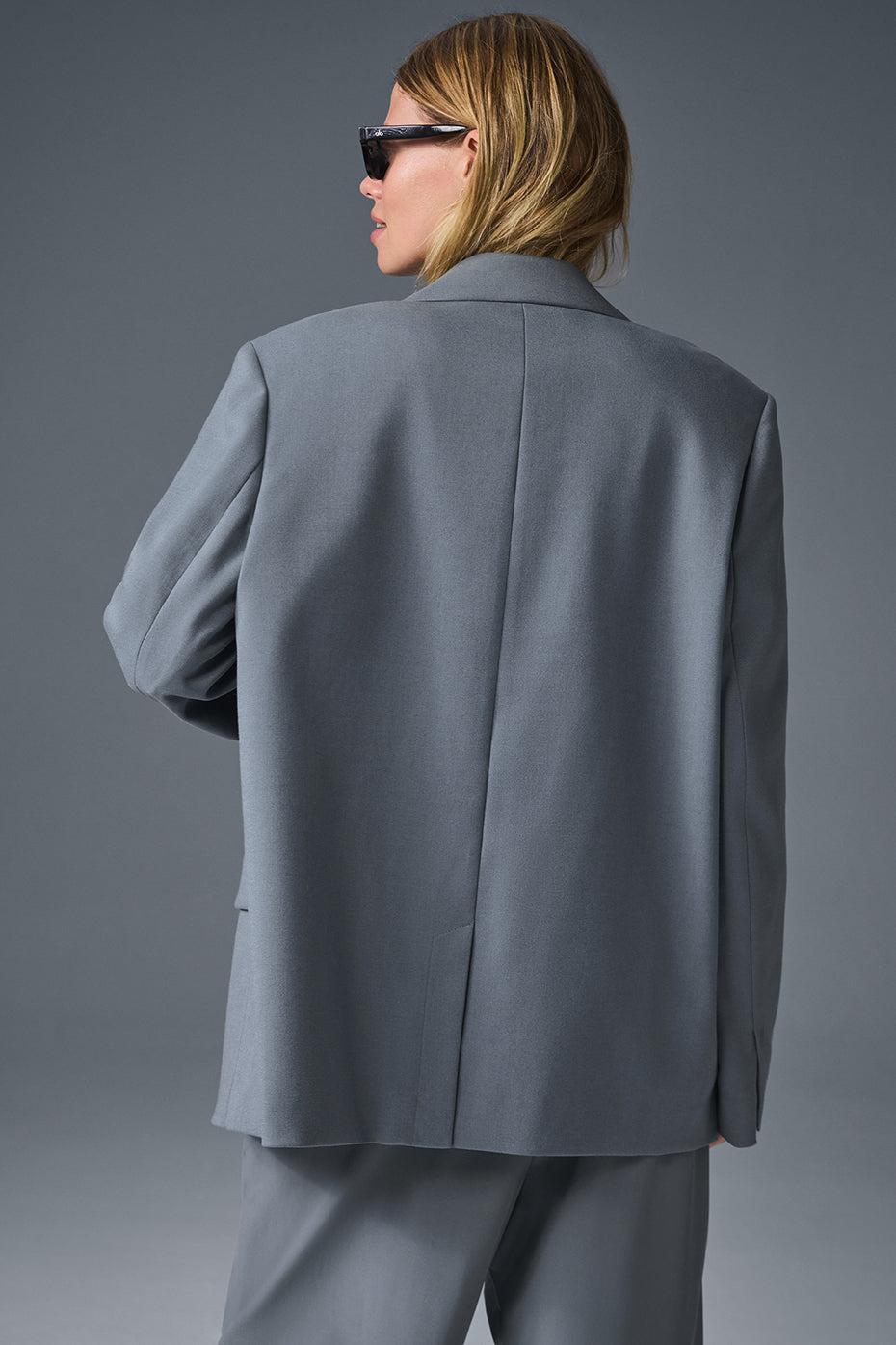 First-Class Blazer - Steel Grey Product Image