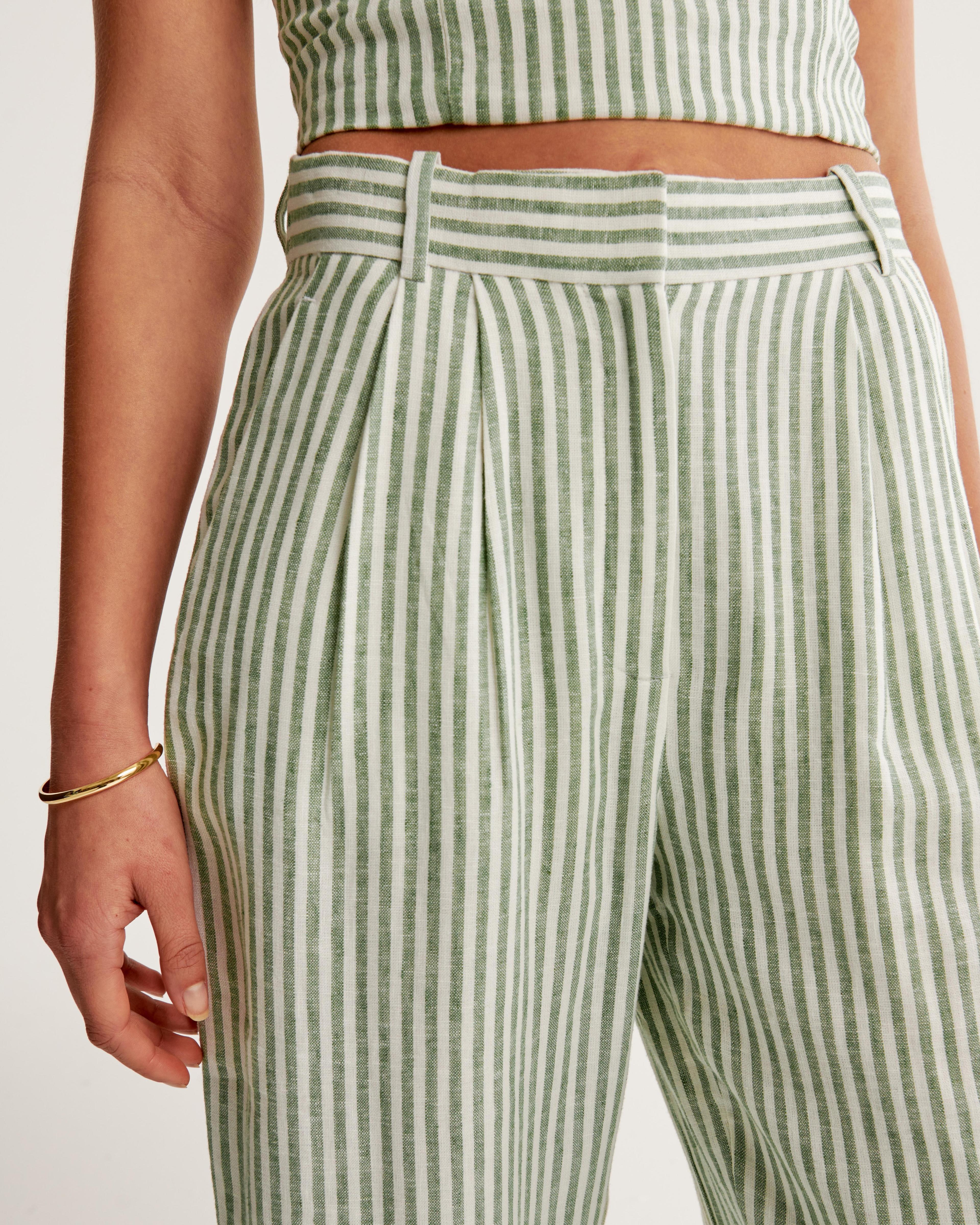 A&F Sloane Tailored Linen-Blend Pant Product Image